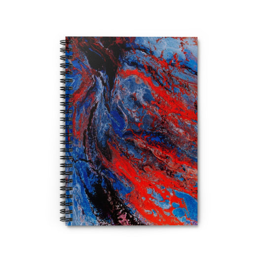 Storm - Thunderbird - Line Ruled Spiral Notebook