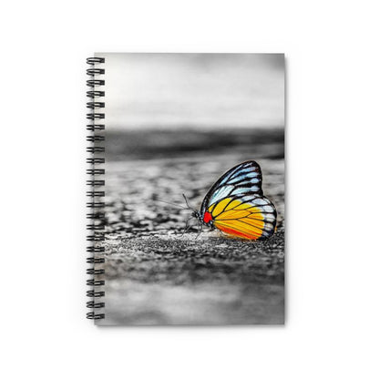 Pop of Sunrise Gold - Line Ruled Spiral Notebook