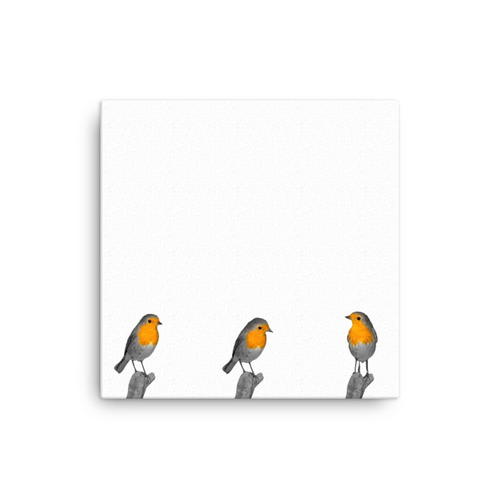 Pop of Tangerine Trio - Canvas