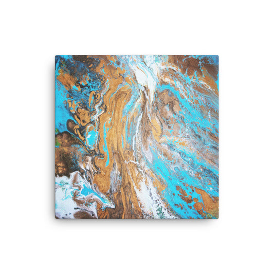 Mystic - Turquoise - Canvas