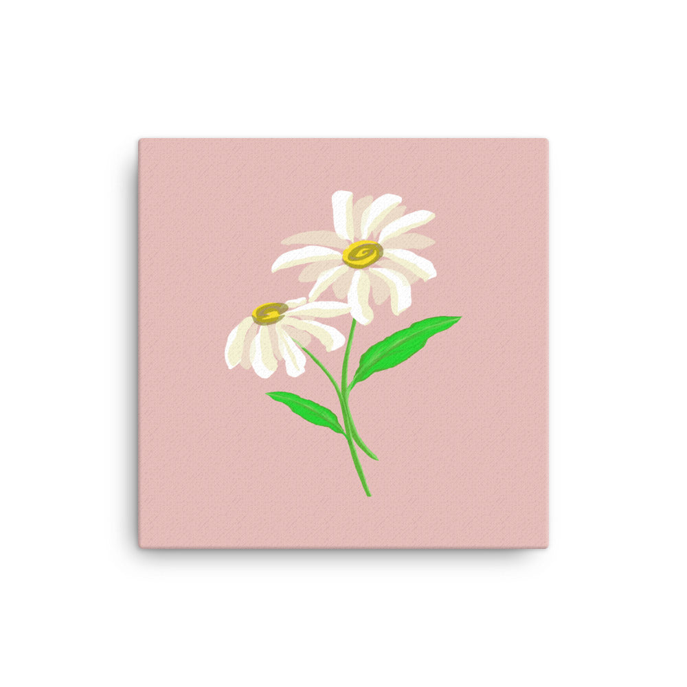 Daisy Day - Rose Fog - Canvas