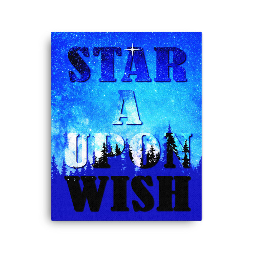 Wishes - Midnight - Canvas