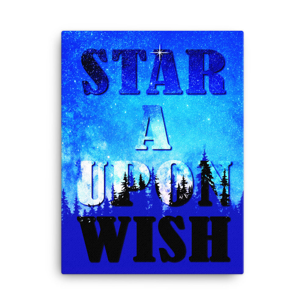 Wishes - Midnight - Canvas