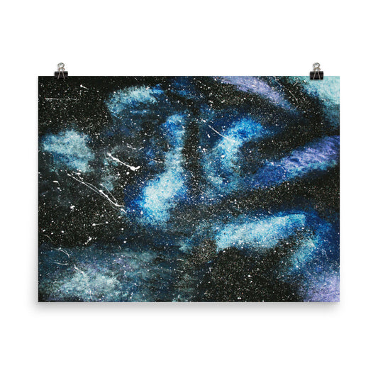 Galaxy - Jet - Art Print
